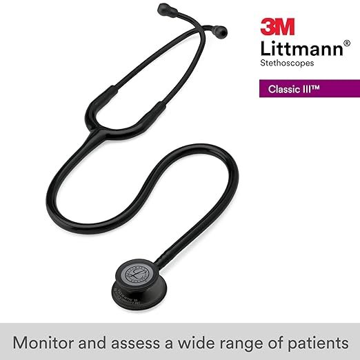 3M Littmann Classic III Stethoscope – Dual Head, High Acoustic Monitoring for Doctors in Pakistan - Image 2