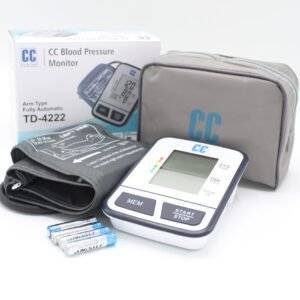 CC TD-4222 Digital Blood Pressure Monitor – Automatic Arm BP Apparatus with Memory & LCD in Pakistan