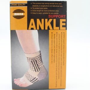 Mana Ankle Support Compression Sleeve – Pain Relief for Sprain, Swelling & Sports Use in Pakistan