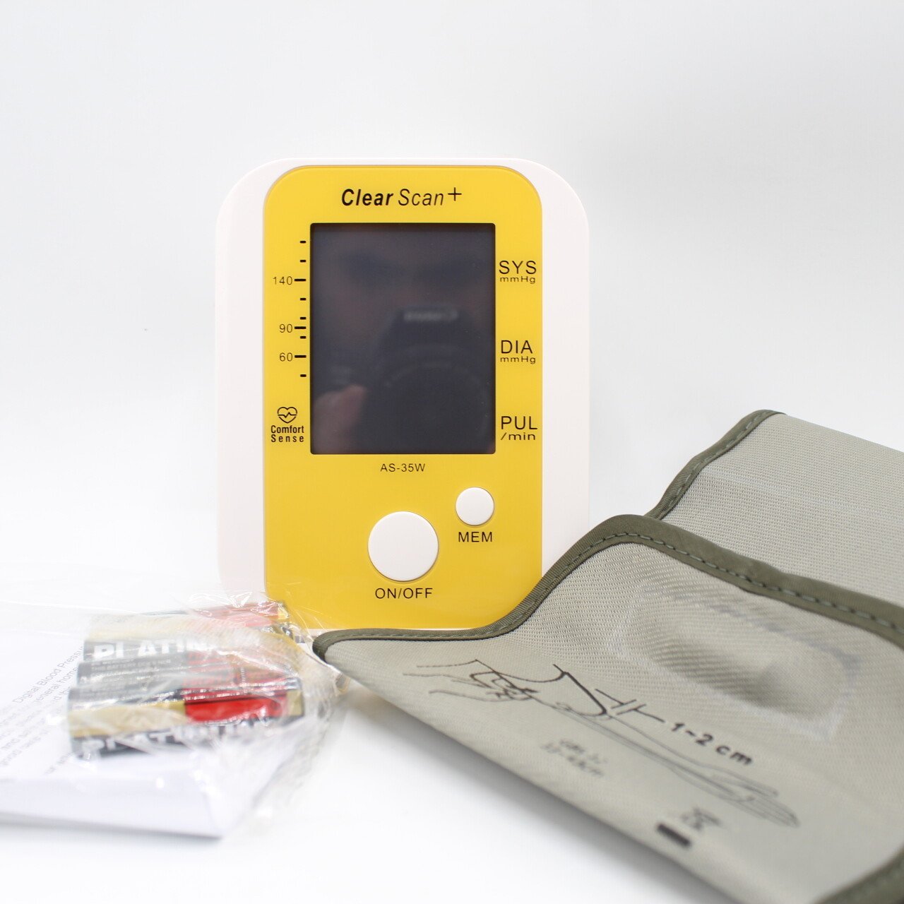 Clear Scan AS-35W Digital Blood Pressure Monitor – Automatic Upper Arm BP Machine for Home Use in Pakistan - Image 2