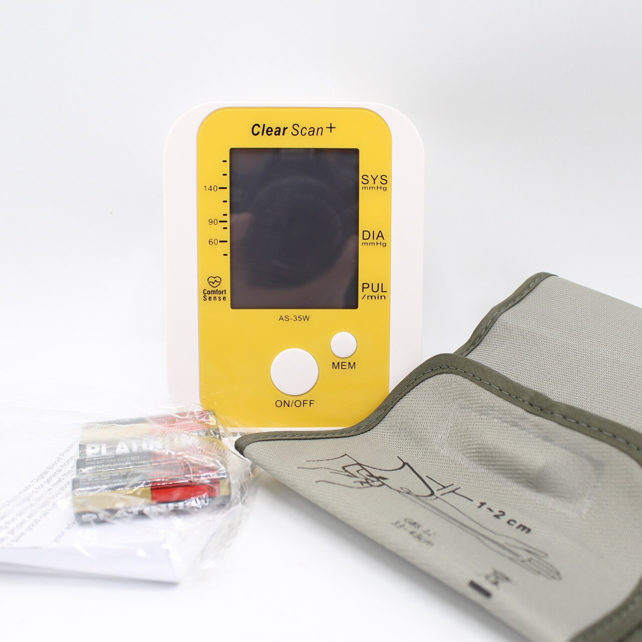 Clear Scan AS-35W Digital Blood Pressure Monitor – Automatic Upper Arm BP Machine for Home Use in Pakistan - Image 3