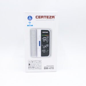 Certeza BM‑470 Rechargeable Arm‑Type Blood Pressure Monitor – Automatic Upper‑Arm BP Machine with Voice Output & Hypertension Indicator in Pakistan