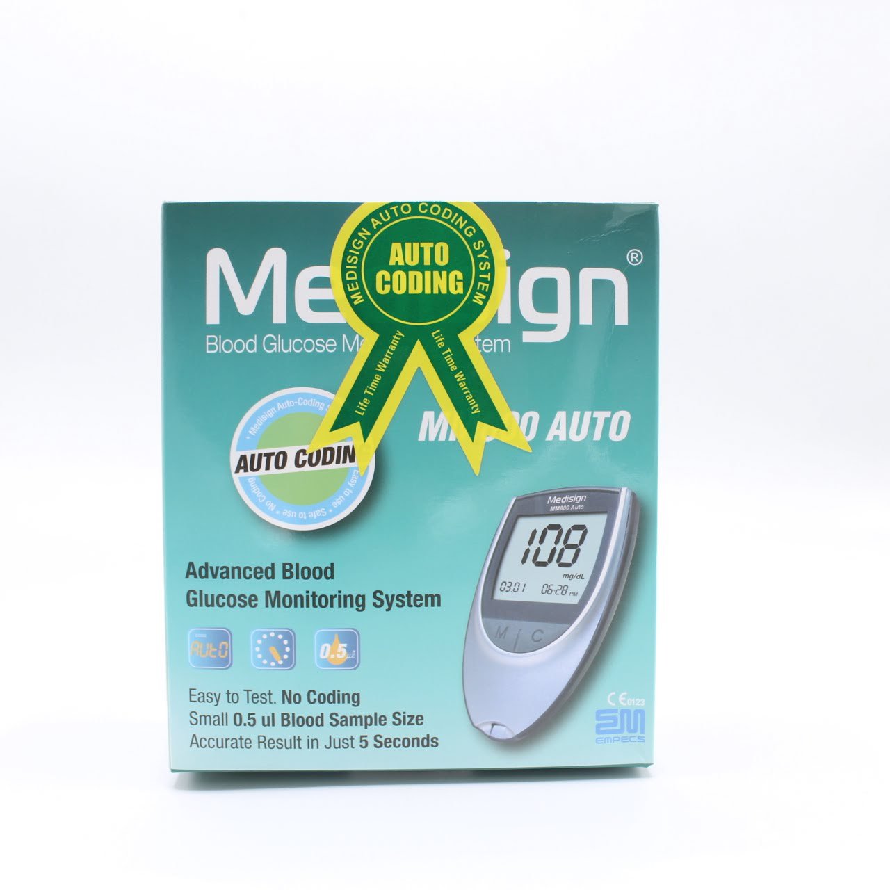 Medisign MM-800 Blood Glucose Monitor – Sugar Test Machine in Pakistan
