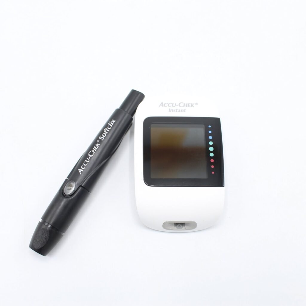 Accu-Chek Instant Glucometer – Digital Blood Sugar Test Machine for ...