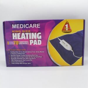 Medicare King Size Electric Heating Pad – Large Moist/Dry Heat Therapy for Muscle & Joint Pain Relief in Pakistan