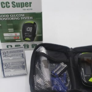 CC Super TD‑4279 Blood Glucose Monitoring System – Accurate, No‑Coding Glucometer with 1 µL Sample & 1000‑Reading Memory in Pakistan
