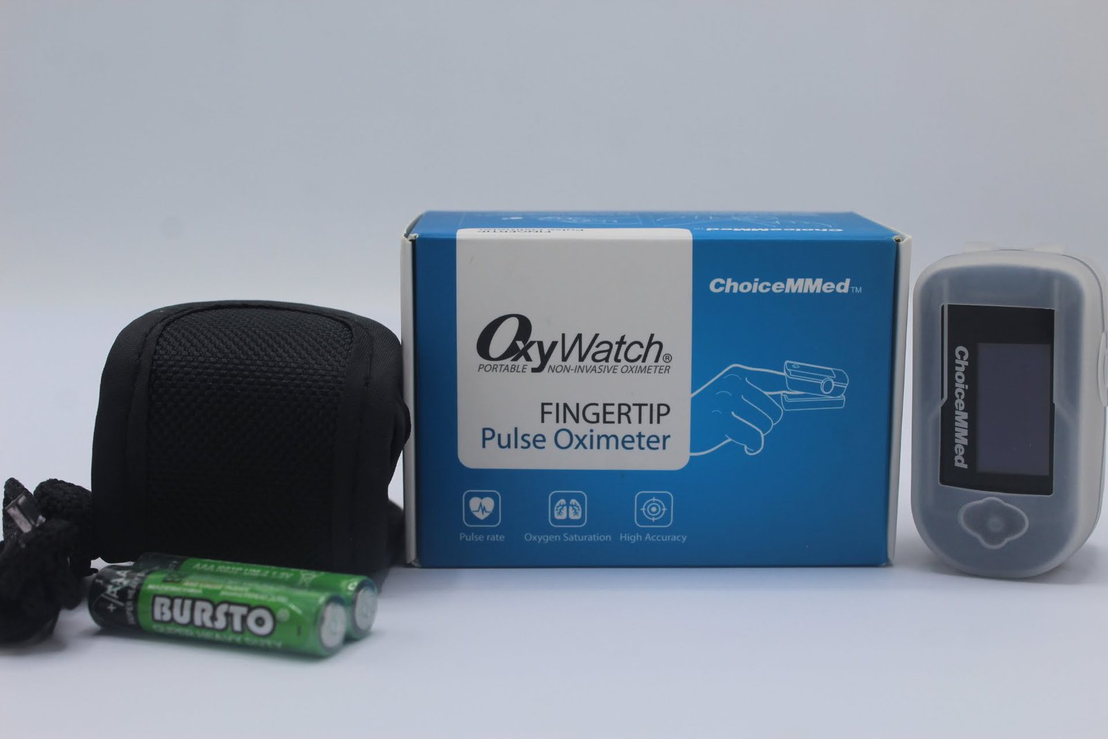 ChoiceMMed OxyWatch Pulse Oximeter – Accurate SpO₂ & Pulse Rate Monitor in Pakistan - Image 2