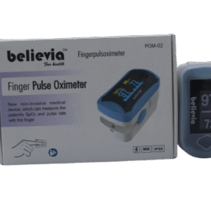 Believia POM-02 Pulse Oximeter – Accurate Blood Oxygen & Pulse Monitor in Pakistan
