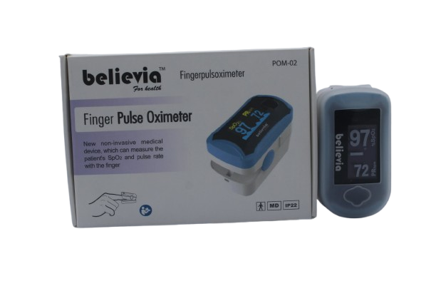 Believia POM-02 Pulse Oximeter – Accurate Blood Oxygen & Pulse Monitor in Pakistan
