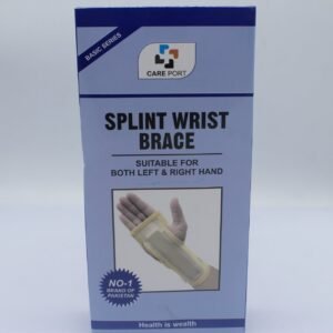 CARE PORT Splint Wrist Brace – Adjustable Support for Left & Right Hand | Pain Relief & Injury Recovery in Pakistan
