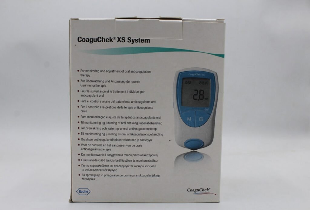 CoaguChek XS INR Meter System – Portable PT/INR Self‑Testing Device ...