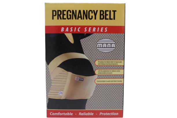 Mana PRG-1201 Maternity Support Belt – Adjustable Pregnancy Back & Belly Belt in Pakistan
