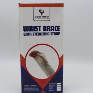 Best Med Wrist Brace with Stabilizing Strap – Support for Sprains, Pain & Carpal Tunnel | In Pakistan