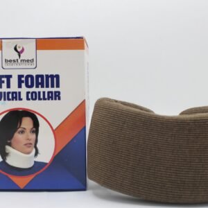 Best Med Soft Foam Cervical Collar – Neck Support Brace for Pain Relief & Posture Correction in Pakistan