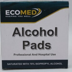 ECOMED Alcohol Pads – 200 Sterile Antiseptic Wipes for Medical & First Aid in Pakistan