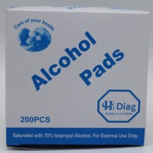 Hi Diag Alcohol Pads – 200 Sterile Preps for Medical & First Aid Use in Pakistan