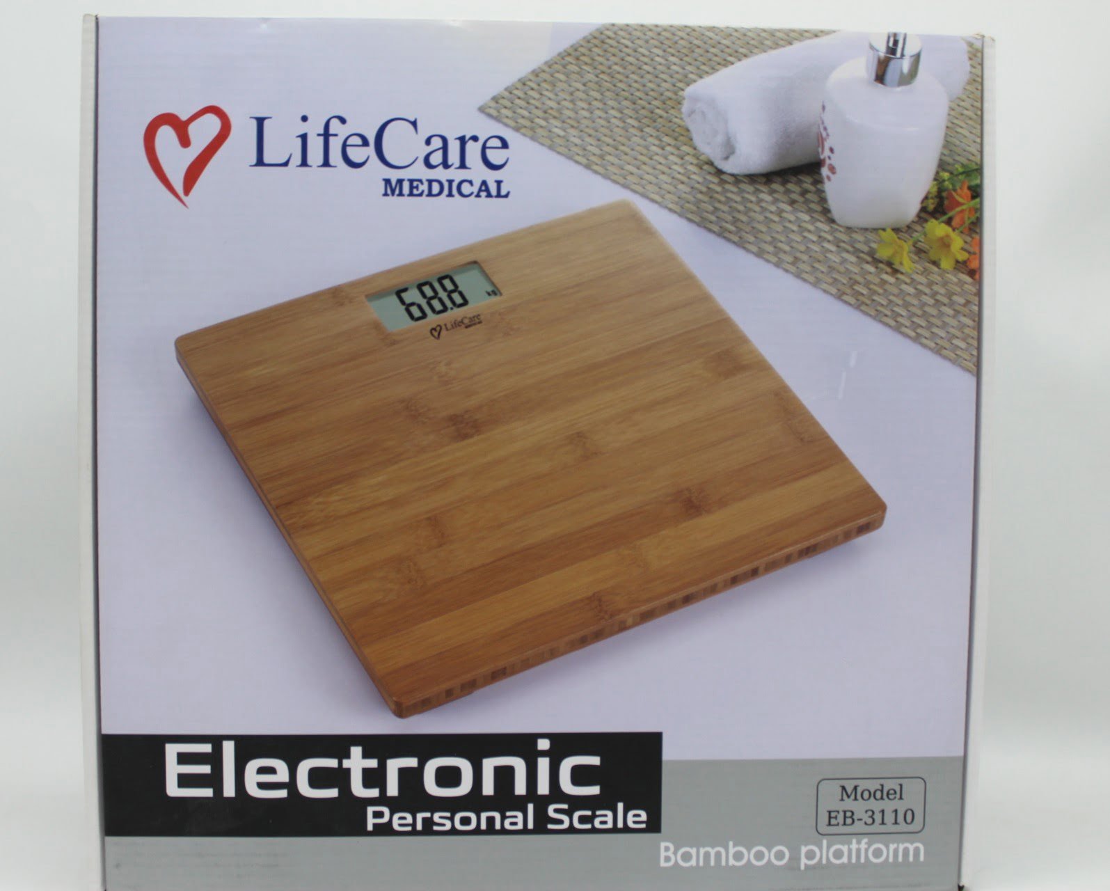 LifeCare Electronic Personal Scale Model-3110 – High-Precision Digital Weighing Scale in Pakistan
