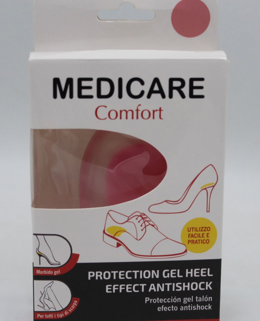 Medicare Comfort Protection Gel Heel Pads – Anti-Shock Cushion for Heel Pain Relief in Pakistan - Image 2