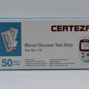 Certeza GL-110 Blood Glucose Test Strips β 50 Strips for Accurate Sugar Monitoring in Pakistan