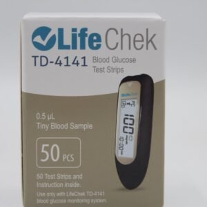 Life Check TD-4141 50 Blood Glucose Test Strips – Accurate Sugar Testing in Pakistan
