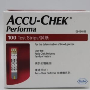 Accu-Chek Performa 100 Glucose Test Strips – Blood Sugar Monitoring in Pakistan