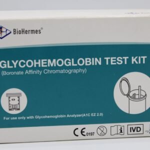 Bio Hermes Glycohemoglobin Test Kit – HbA1c 25 Tests for Diabetes Monitoring in Pakistan