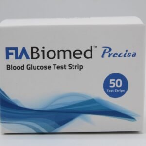 FIA Biomed 50 Blood Glucose Test Strips – Accurate Sugar Testing in Pakistan