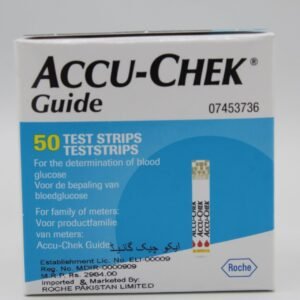 Accu-Chek Guide 50 Glucose Test Strips β Accurate Blood Sugar Monitoring in Pakistan