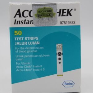 ACCU-CHEK Instant Blood Glucose Test Strips – 50 Count| In Pakistan | Compatible with ACCU-CHEK Instant & Instant S Glucometers