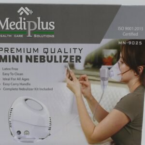 MediPlus MN-9025 Premium Quality Mini Nebulizer β Portable Compressor Nebulizer for Respiratory Care in Pakistan