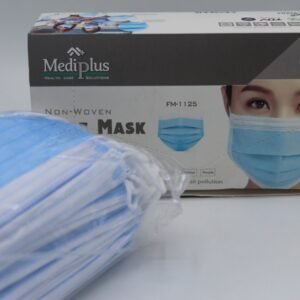 MediPlus FM-1125 3-Ply Disposable Face Mask β Medical Grade, Breathable, Comfortable Protection in Pakistan