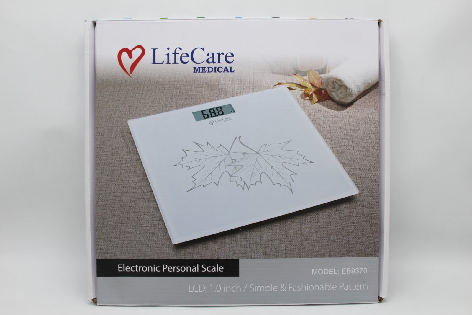 Life Care Electronic Personal Scale EB-9370 – High-Precision Digital Body Weight Scale in Pakistan