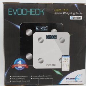 EvoCheck Ultra Thin Weighing Scale – Stylish, Accurate Digital Body Weight Monitor in Pakistan