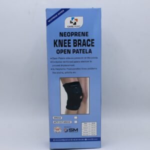 Care Port Neoprene Knee Brace Open Patella – Adjustable Knee Support for Pain Relief, Arthritis & Sports Injuries in Pakistan