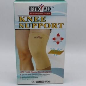 ORTHO MED Knee Support OM7-002 – Premium Elastic Knee Brace for Pain Relief & Joint Stability