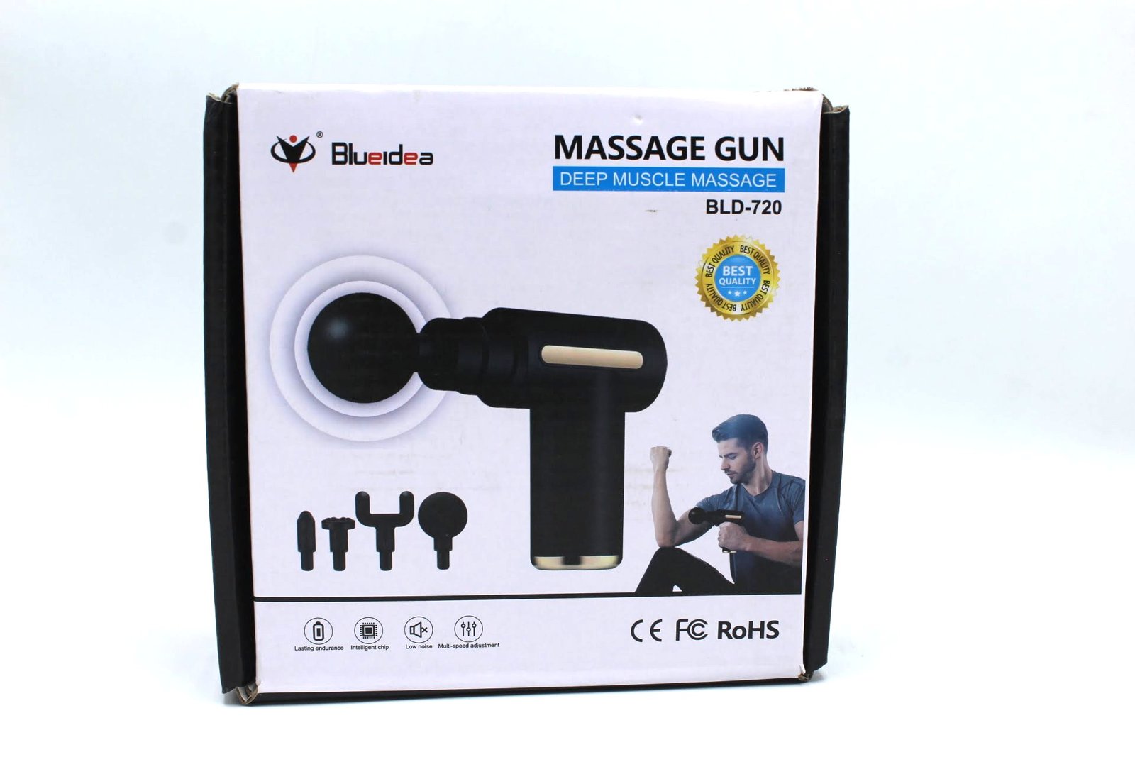 Blueidea Massage Gun BLD-720 – Deep Tissue Muscle Massager for Pain Relief in Pakistan - Image 2