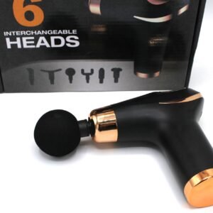 Compact Power Massager CY-002 – Handheld Body Massager with 6 Interchangeable Heads in Pakistan