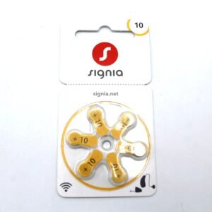 Signia 10 Number Hearing Aid Battery – Long-Lasting Zinc-Air Cells in Pakistan